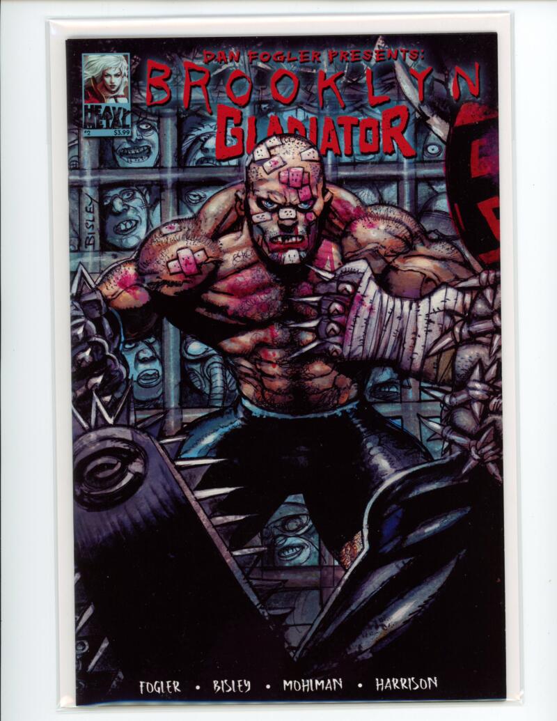 Brooklyn Gladiator #2 2020 Heavy Metal Magazine Comic Book Mint - B12-102 Image 1