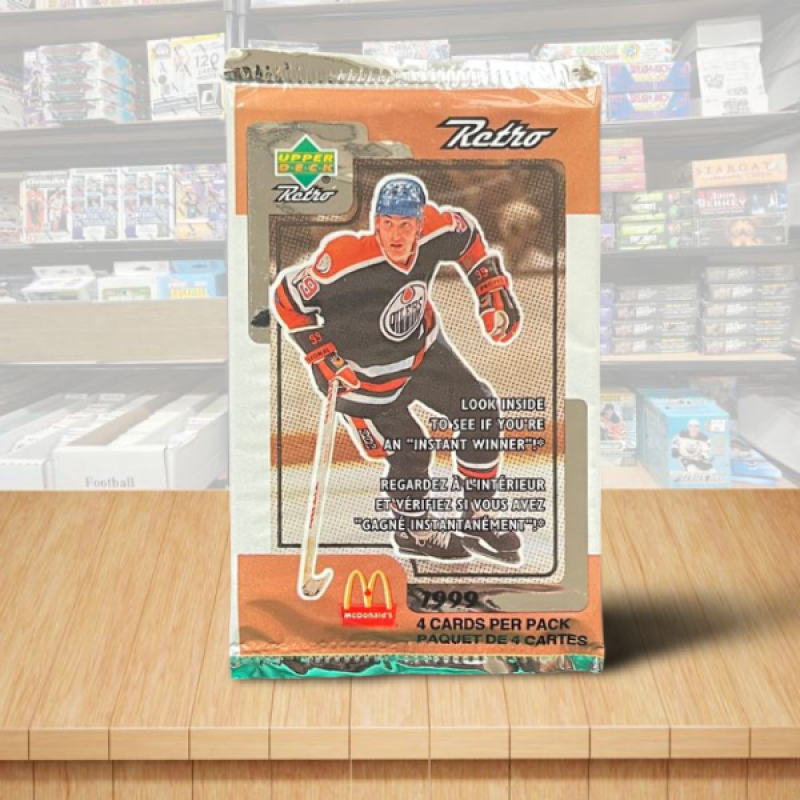1999-00 Upper Deck Retro McDonald's Hockey Hobby Pack - Canadian Exclusive Image 1