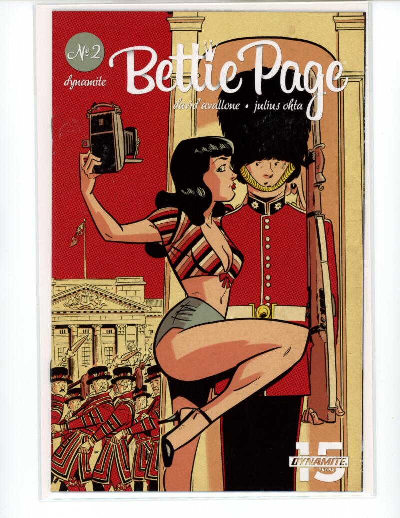 Bettie Page #2 2018 Dynamite Magazine Comic Book Mint - B14-7 Image 1