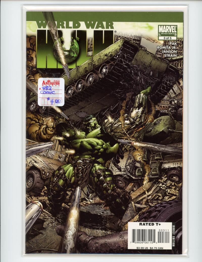 Marvel World War Hulk #3 2007 Magazine Comic Book Mint - B14-75 Image 1