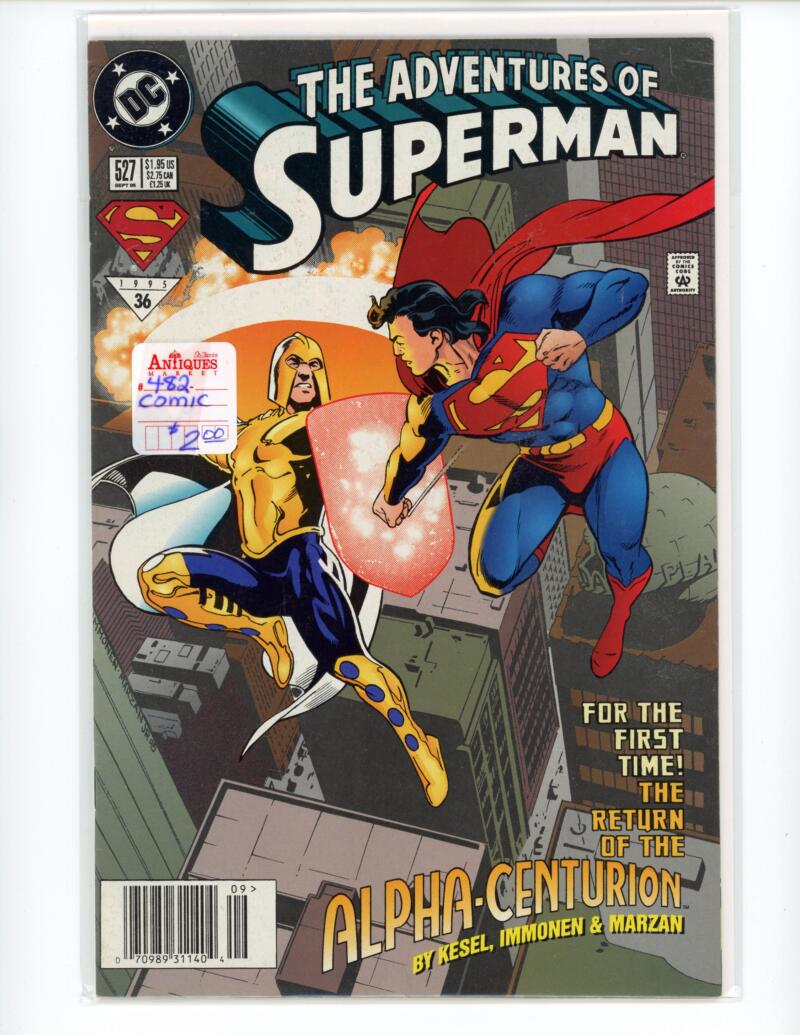DC The Adventures of Superman #527 1995 Magazine Comic Book VG - B13-4 Image 1