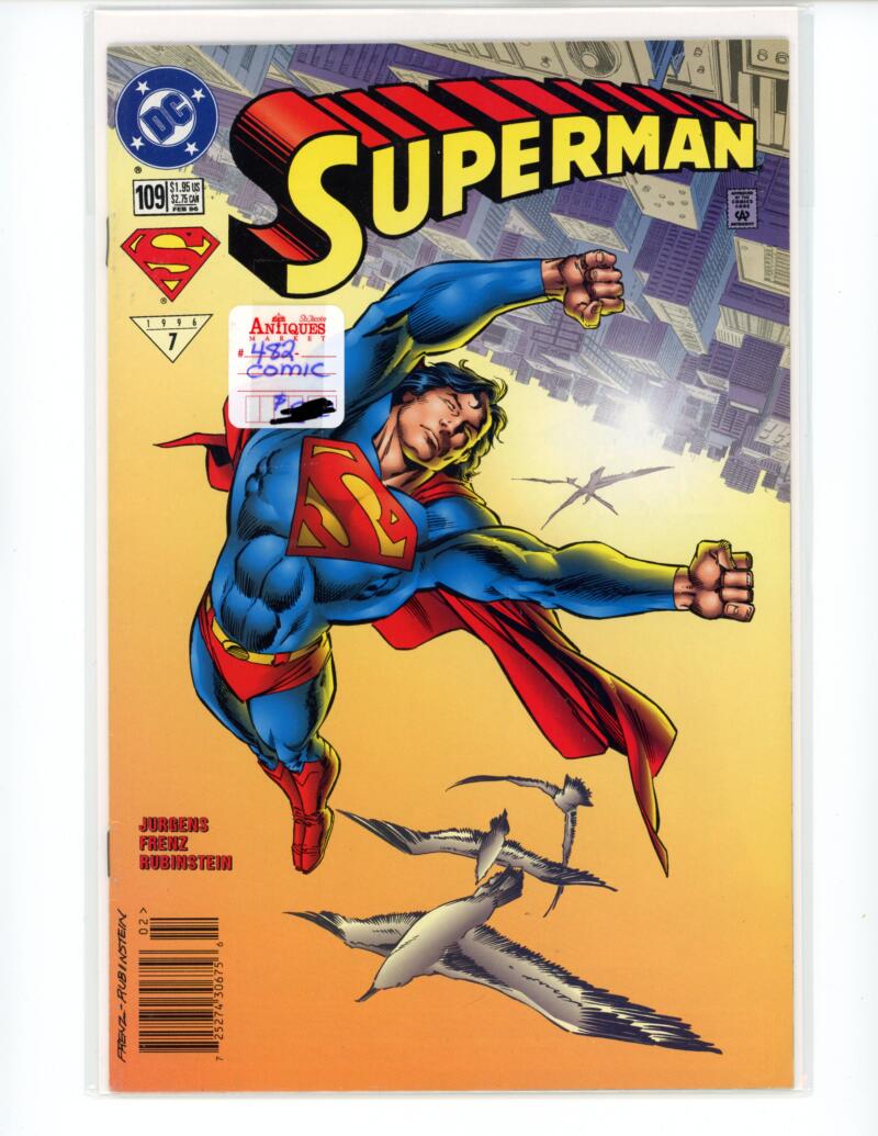 DC Superman #109 1996 Magazine Comic Book VG - B13-8 Image 1