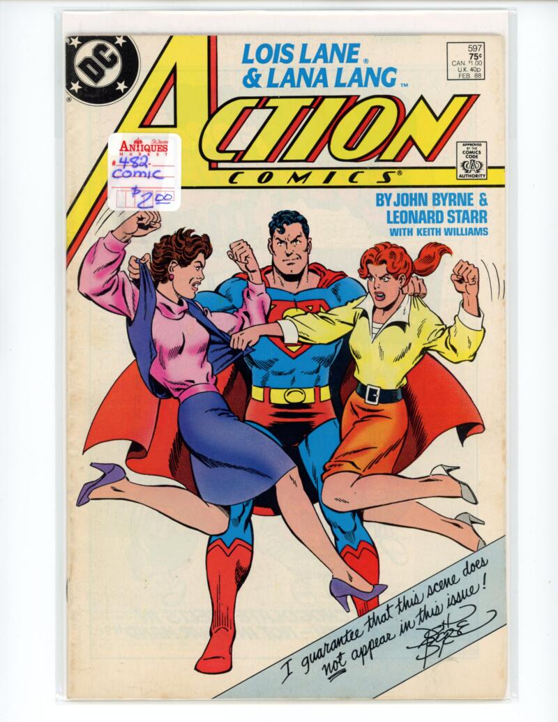 DC Action Comics Lois Lane #597 1988 Magazine Comic Book VG - B13-11 Image 1