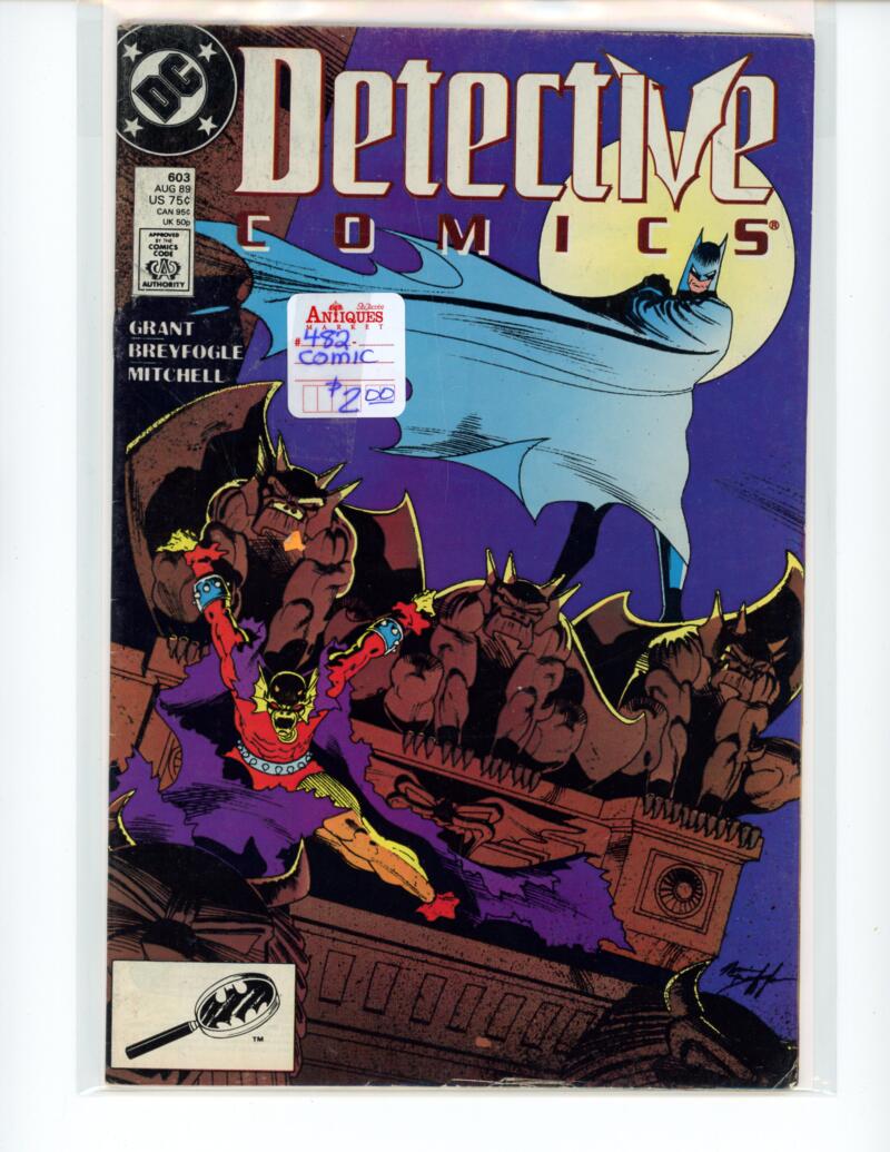 DC Detective Comics #603 1989 Magazine Comic Book NM - B13-30 Image 1