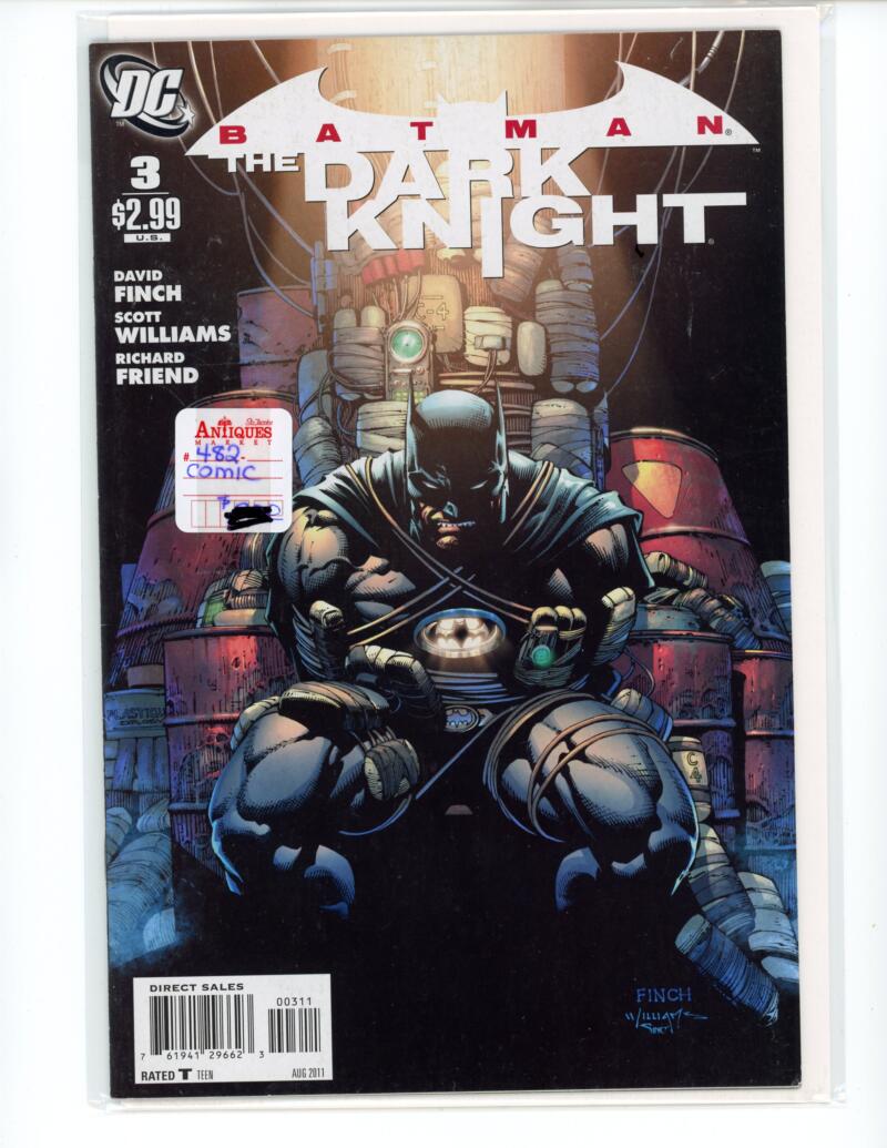 DC Batman The Dark Knight #3 2011 Magazine Comic Book NM - B13-34 Image 1