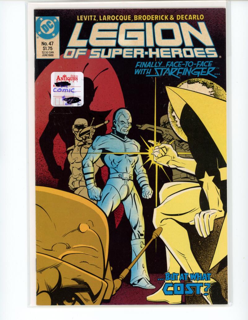 DC Legion of Super-Heroes #47 1988 Magazine Comic Book VG - B13-41 Image 1