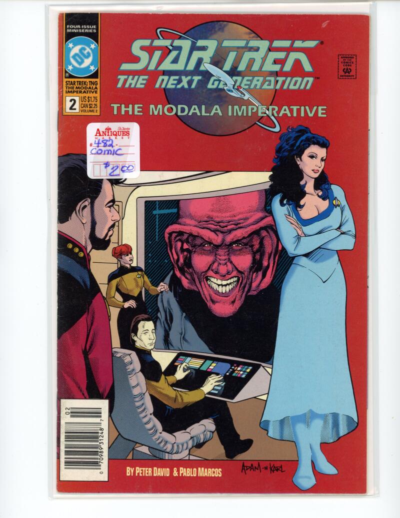DC Star Trek The Modala Imperative #2 1991 Magazine Comic Book VG - B13-48 Image 1