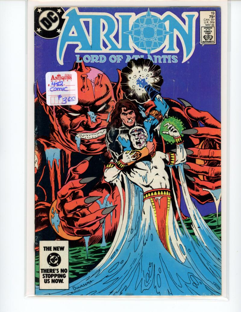 DC Arion Lord of Atlantis #19 1984 Magazine Comic Book VG - B13-55 Image 1