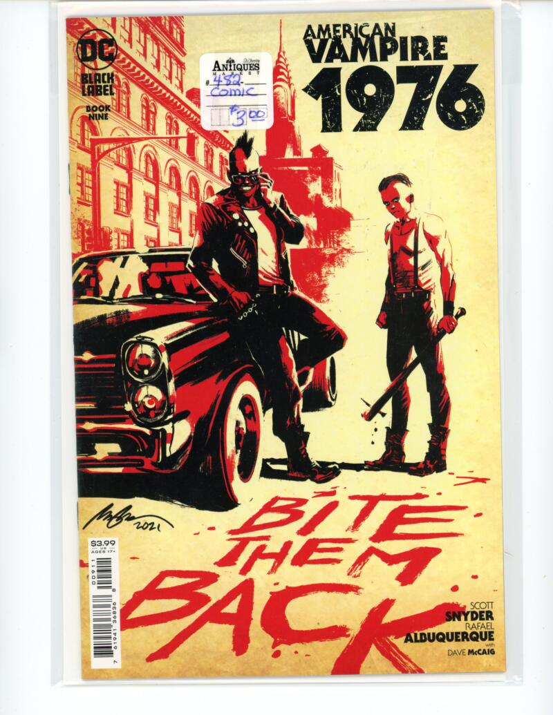 DC American Vampire 1976 #9 2020 Magazine Comic Book NM - B13-67 Image 1