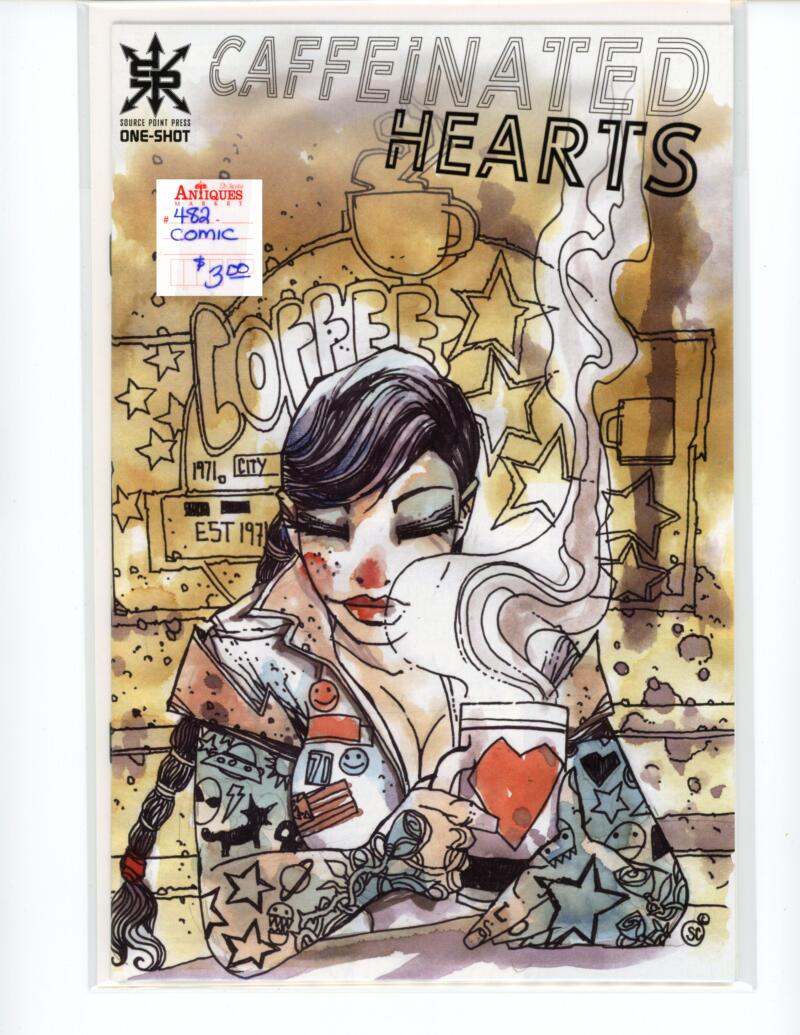 Caffeinated Hearts #1 2022 One-Shot Magazine Comic Book NM - B13-69 Image 1