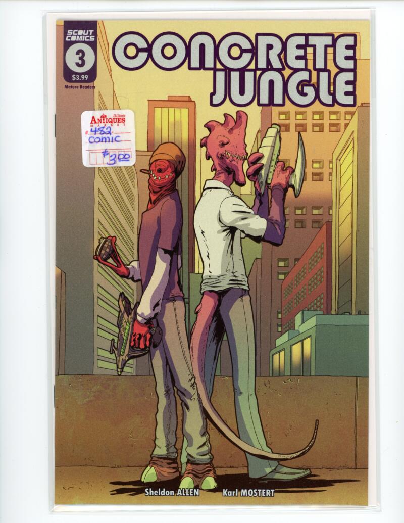 Concrete Jungle #3 2020 Scout Magazine Comic Book NM - B13-86 Image 1