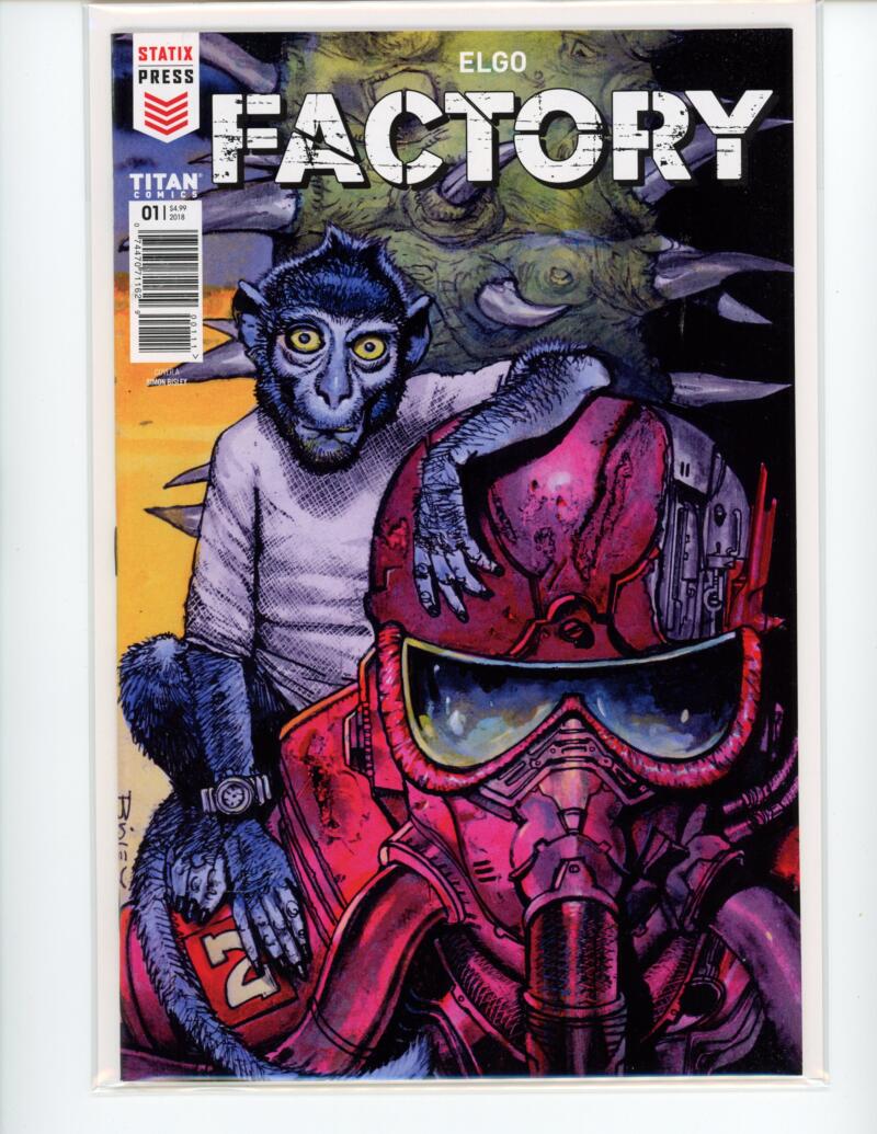 Factory #1 2018 Titan Magazine Comic Book NM - B13-114 Image 1