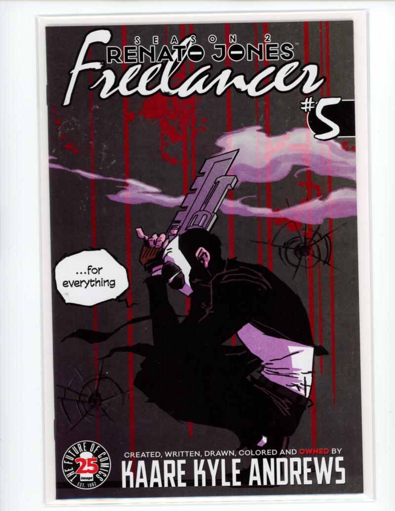Renato Jones Freelancer #5 2018 Image Magazine Comic Book NM - B13-126 Image 1