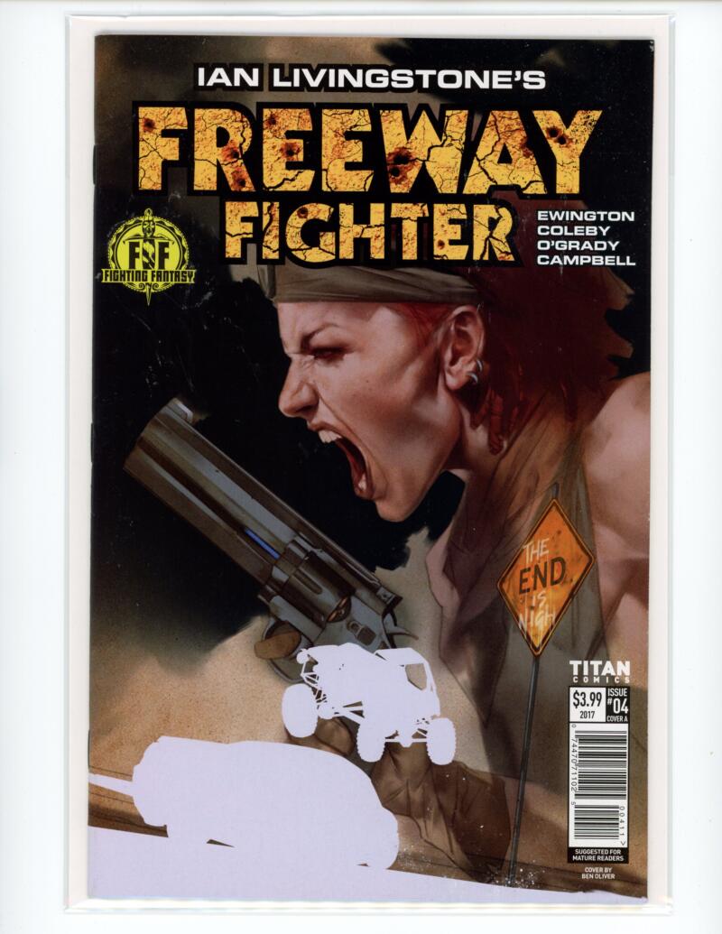 Freeway Fighter #4 2017 Titan Magazine Comic Book NM - B13-130 Image 1