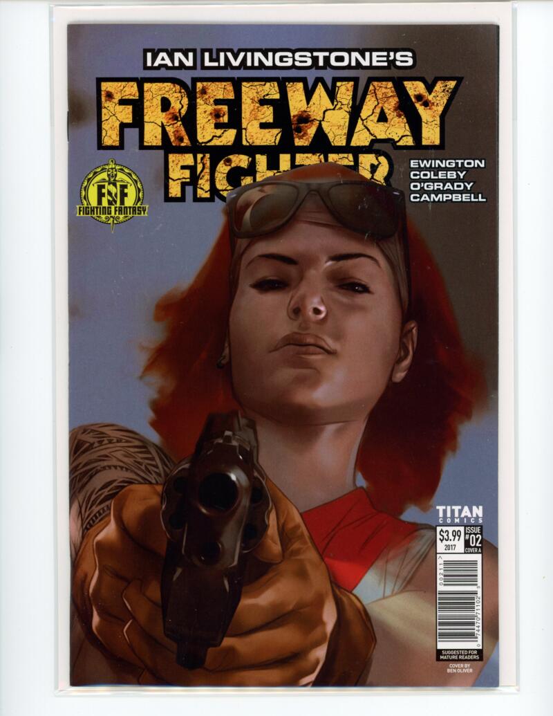 Freeway Fighter #2 2017 Titan Magazine Comic Book NM - B13-131 Image 1