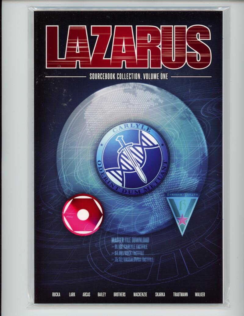 Lazarus Sourcebook Collection Vol. One Image Comic Mint Extra Thick Book - B19-3 Image 1
