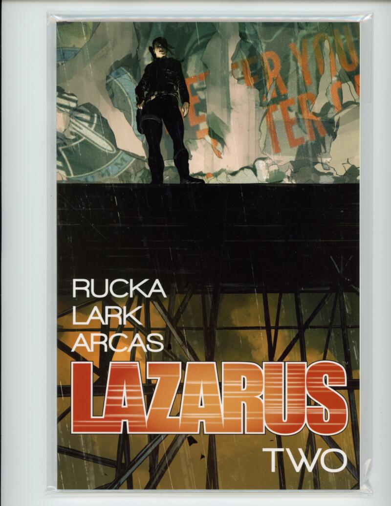 Lazarus Two Book by Rucka Lark Arcas Image Comic Mint Extra Thick Book - B19-4 Image 1