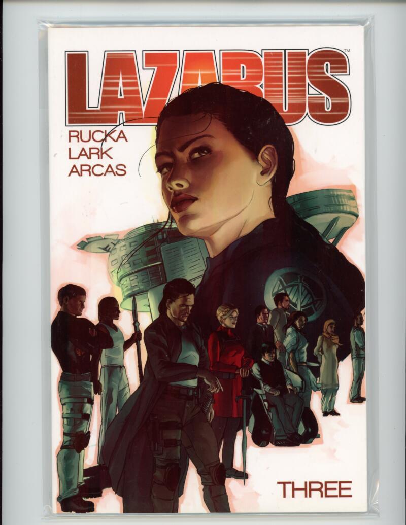 Lazarus Three Book by Rucka Lark Arcas Image Comic Mint Extra Thick Book - B19-5 Image 1