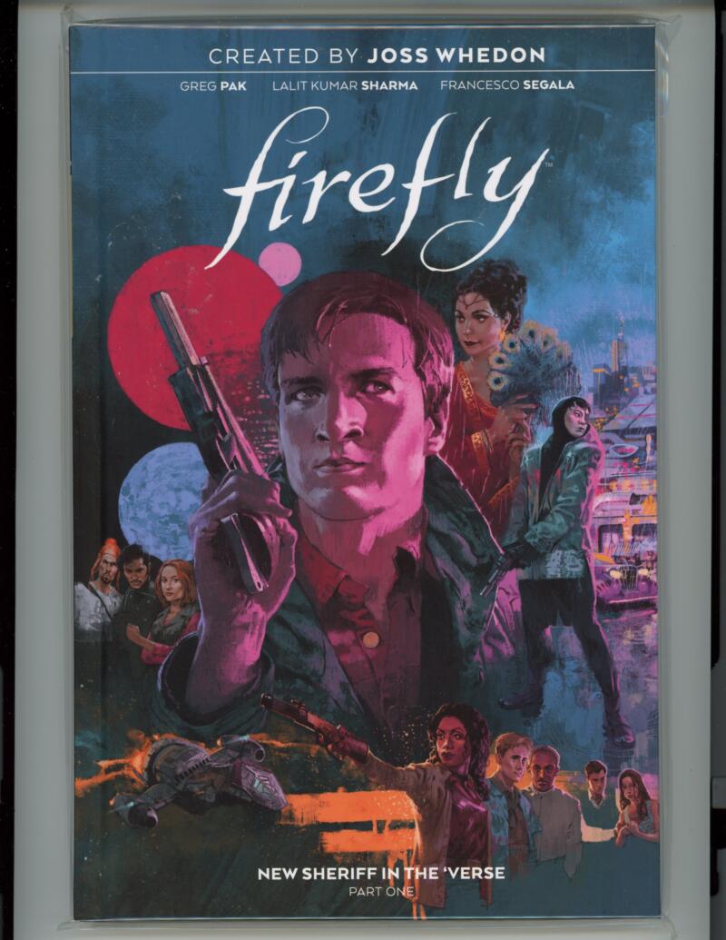 Firefly New Sheriff Part 1 by Whedon Comic Novel Mint HARDCOVER - B19-14 Image 1