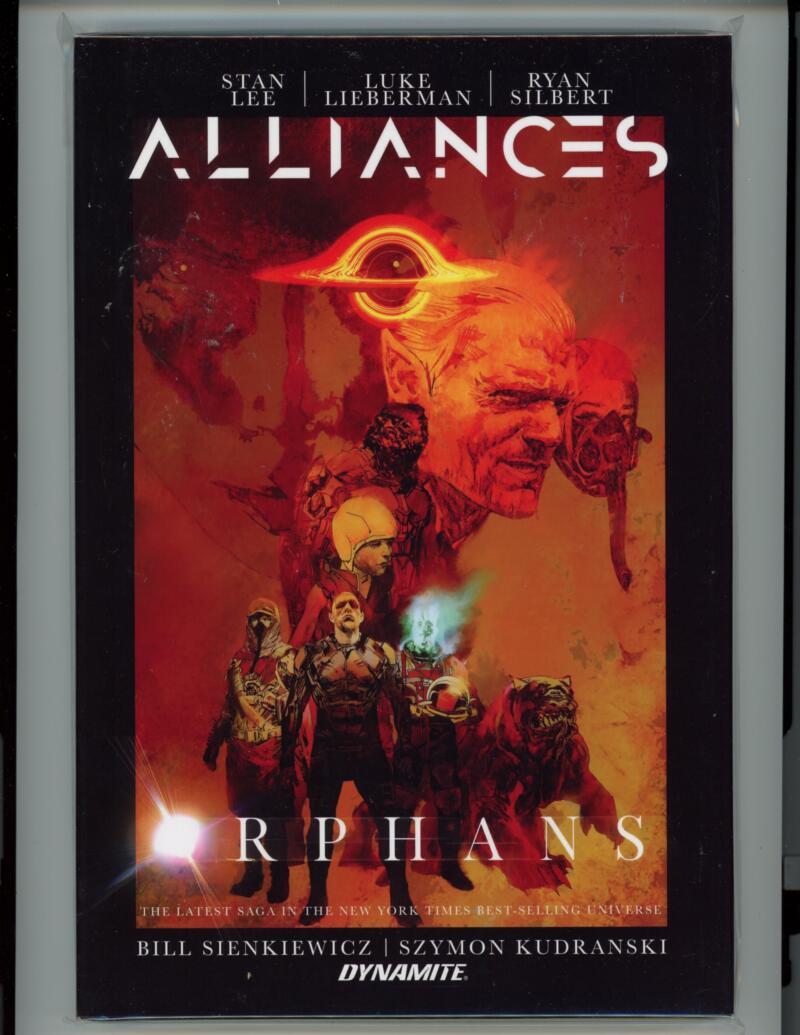 Alliances Orphans by Stan Lee Dynamite Comic Novel Mint HARDCOVER - B19-21 Image 1