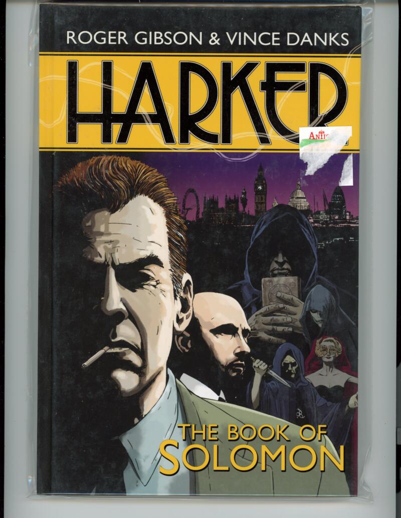 Harked The Book of Solomon by Gibson Comic Novel Mint HARDCOVER - B19-22 Image 1