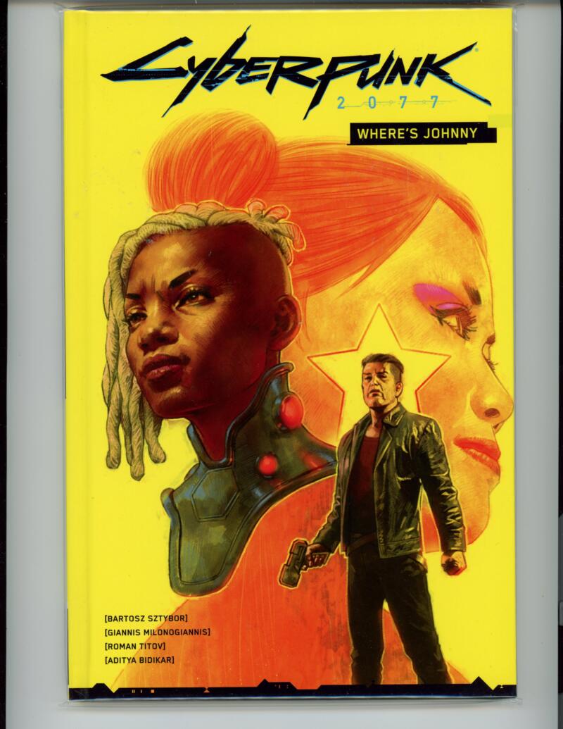 Cyberpunk 2077: Whereâs Johnny by Sztybor Comic Novel Mint HARDCOVER - B19-24 Image 1