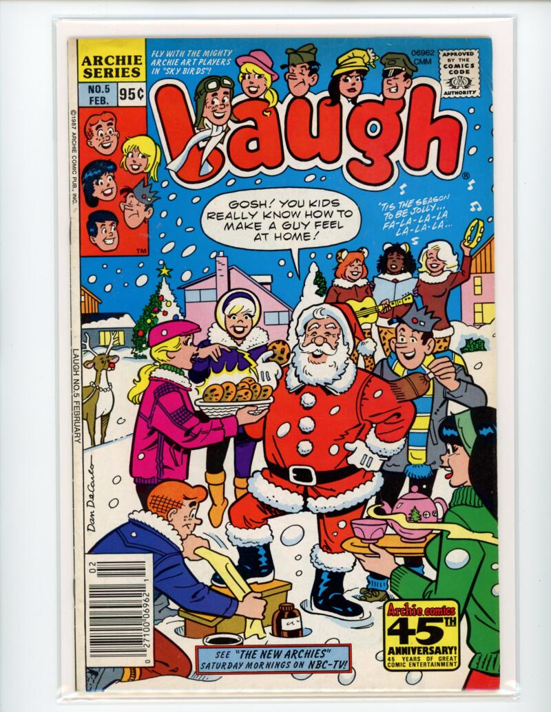 Archie Laugh #5 1987 Magazine Comic Book VG - B18-7 Image 1