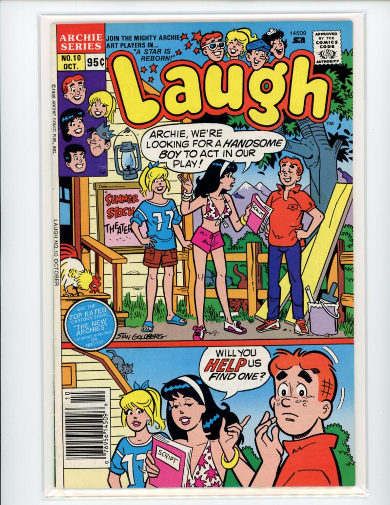Archie Laugh #10 1988 Magazine Comic Book VG - B18-11 Image 1