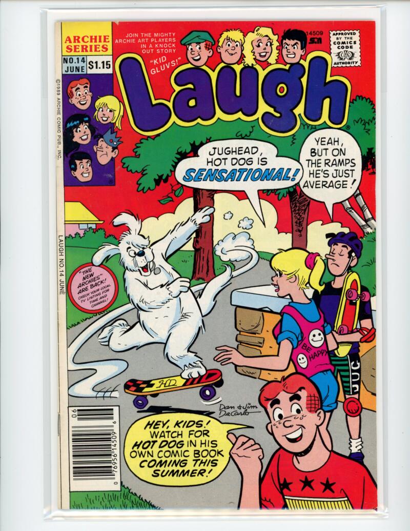 Archie Laugh #14 1989 Magazine Comic Book VG - B18-14 Image 1