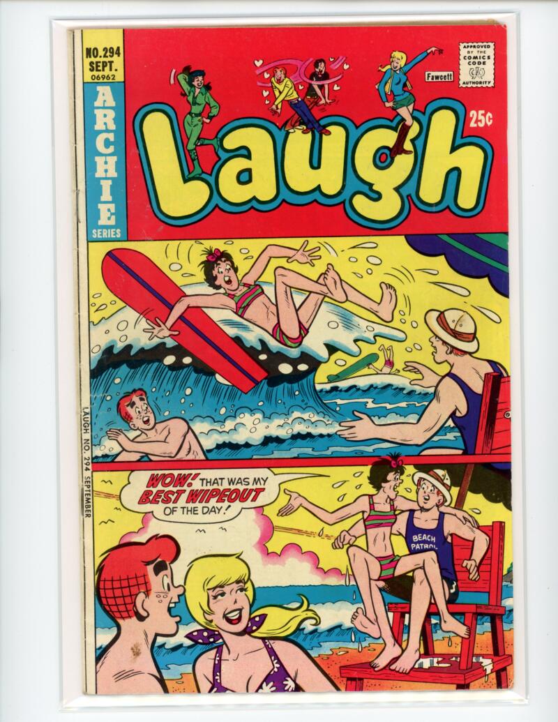 Archie Laugh #294 1975 Magazine Comic Book VG - B18-17 Image 1