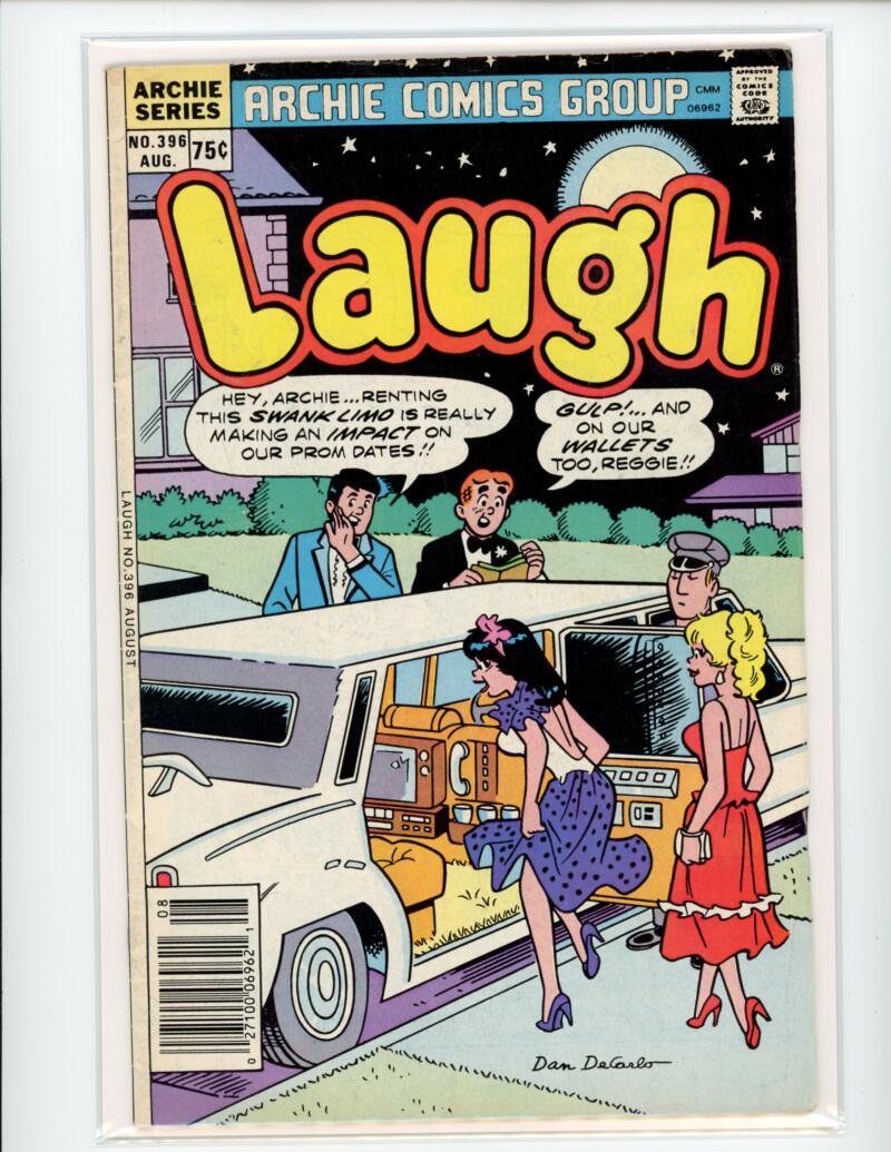 Archie Laugh #396 1986 Magazine Comic Book VG - B18-21 Image 1