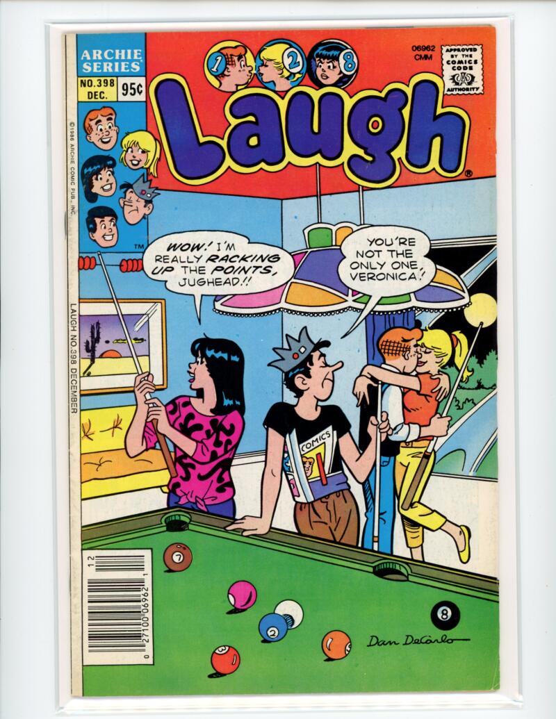 Archie Laugh #398 1986 Magazine Comic Book VG - B18-22 Image 1