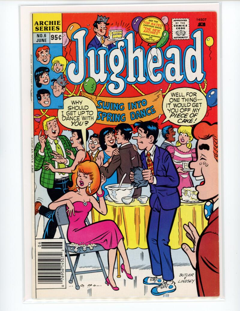 Archie Jughead #6 1988 Magazine Comic Book VG - B18-23 Image 1