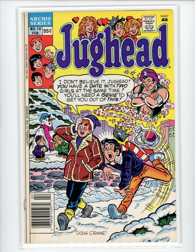 Archie Jughead #10 1988 Magazine Comic Book VG - B18-28 Image 1
