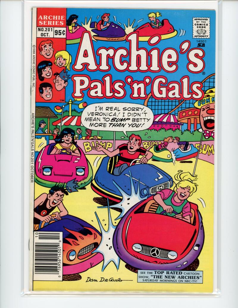 Archie Pals N Gals #201 1988 Magazine Comic Book VG - B18-45 Image 1