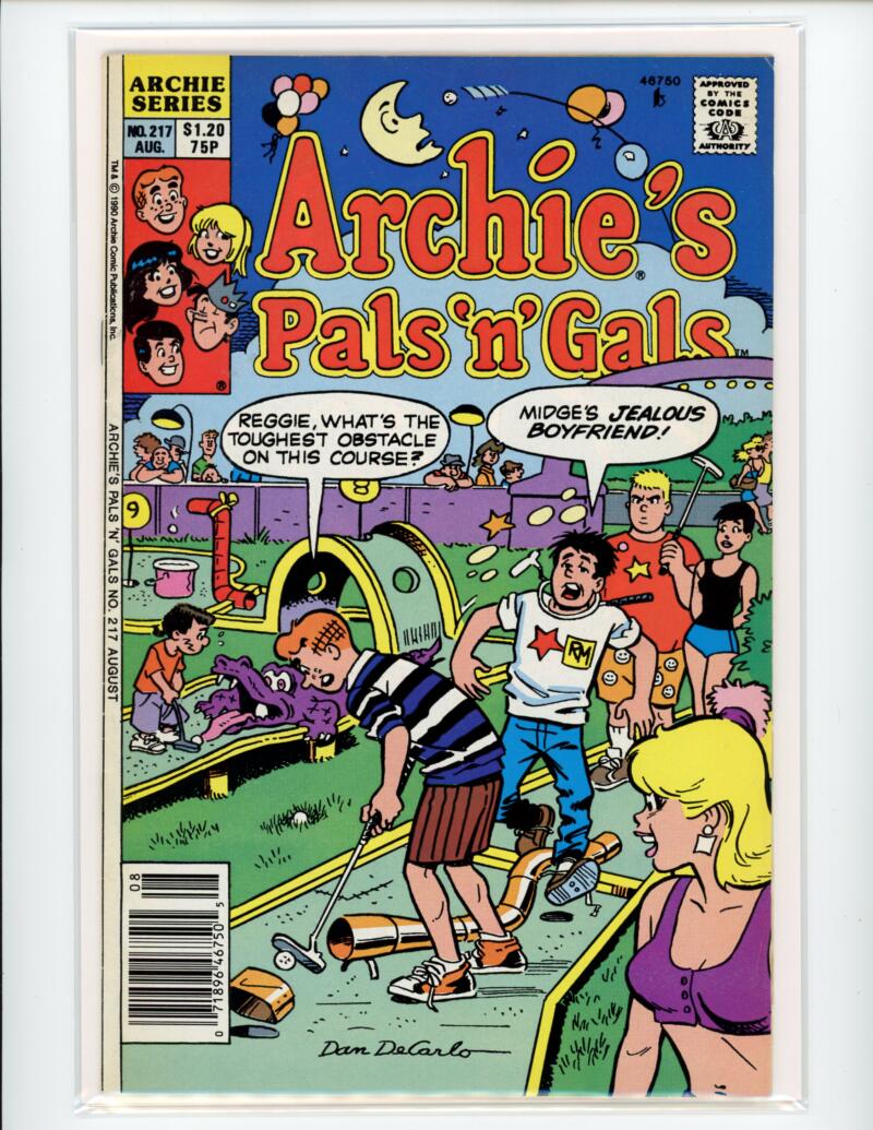 Archie Pals N Gals #217 1990 Magazine Comic Book VG - B18-49 Image 1