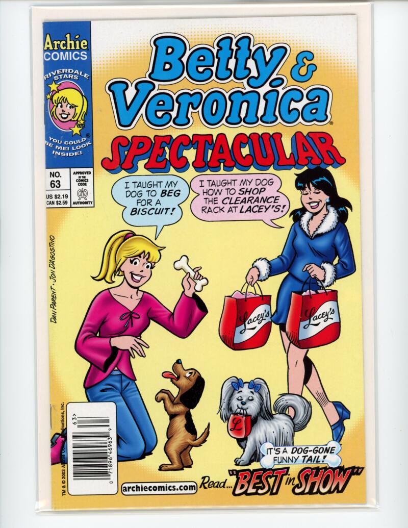 Archie Betty and Veronica Spectacular #63 2003 Magazine Comic Book NM - B18-51 Image 1