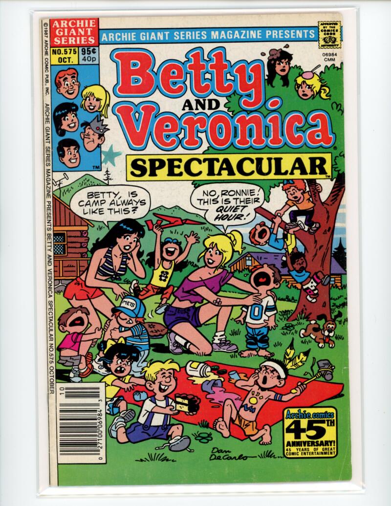 Archie Betty and Veronica Spectacular #575 1987 Magazine Comic Book VG - B18-52 Image 1