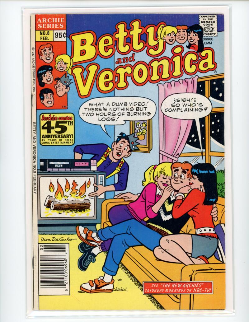 Archie Betty and Veronica #8 1987 Magazine Comic Book NM - B18-60 Image 1