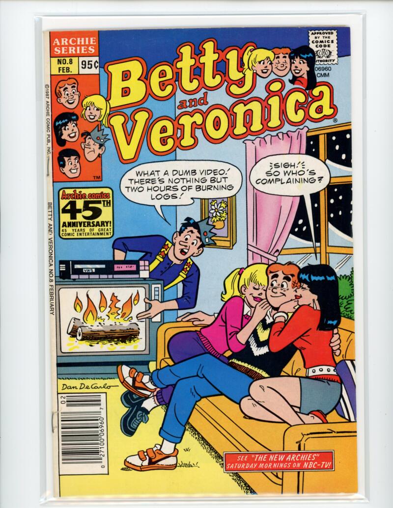 Archie Betty and Veronica #8 1987 Magazine Comic Book NM - B18-61 Image 1