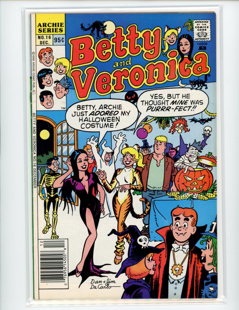 Archie Betty and Veronica #16 1988 Magazine Comic Book VG - B18-64 Image 1