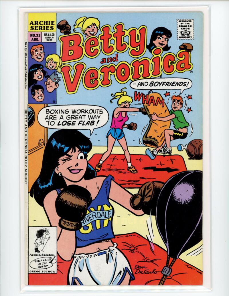 Archie Betty and Veronica #32 1990 Magazine Comic Book VG - B18-72 Image 1