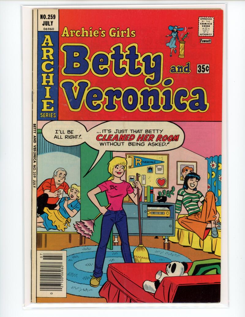 Archie Betty and Veronica #259 1978 Magazine Comic Book VG - B18-78 Image 1