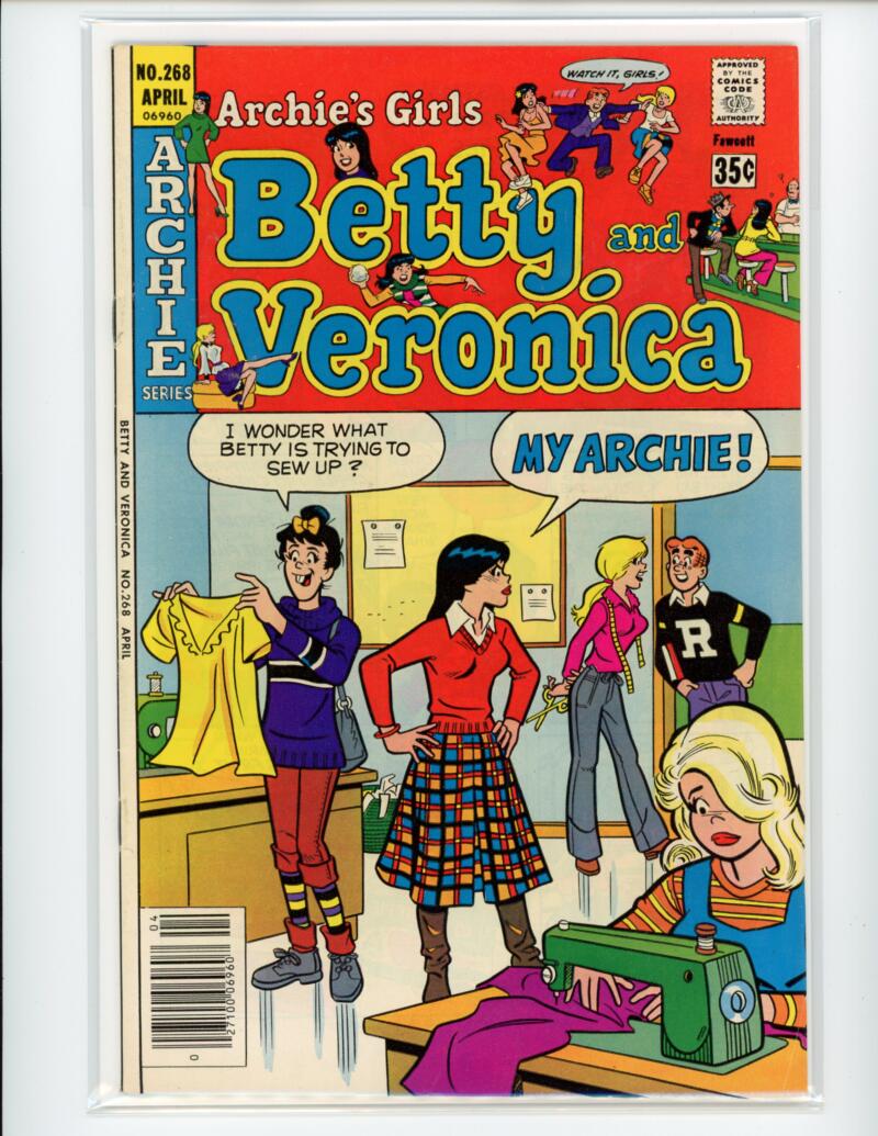 Archie Betty and Veronica #268 1979 Magazine Comic Book VG - B18-79 Image 1