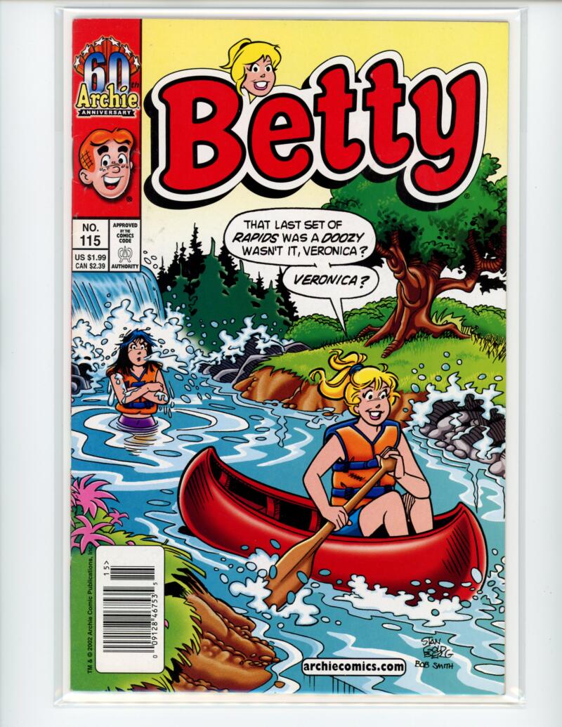 Archie Betty #115 2002 Magazine Comic Book VG - B18-98 Image 1