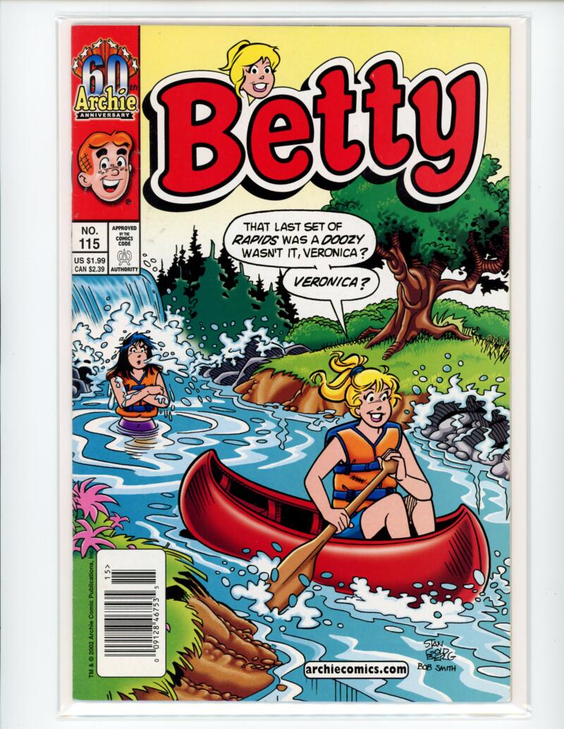 Archie Betty #115 2002 Magazine Comic Book VG - B18-99 Image 1