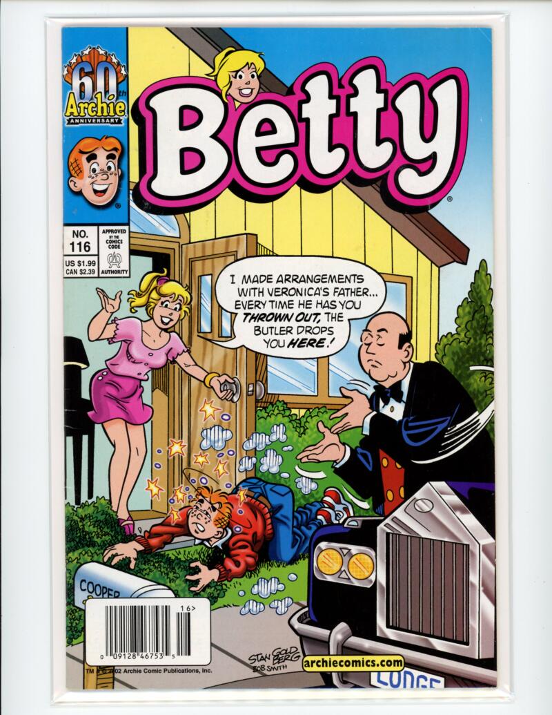 Archie Betty #116 2002 Magazine Comic Book VG - B18-101 Image 1