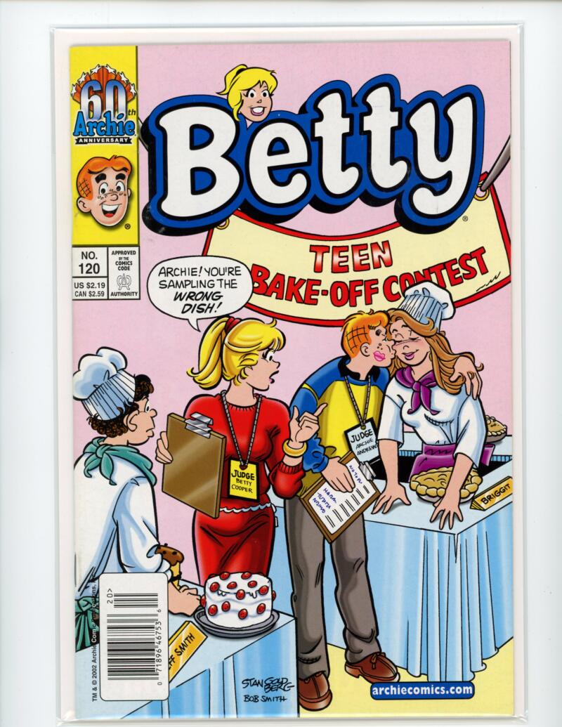 Archie Betty #120 2002 Magazine Comic Book VG - B18-103 Image 1