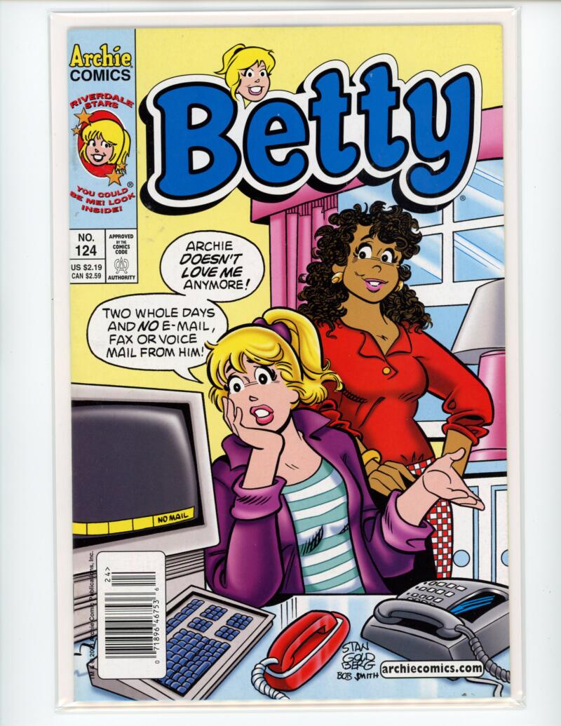 Archie Betty #124 2003 Magazine Comic Book VG - B18-107 Image 1