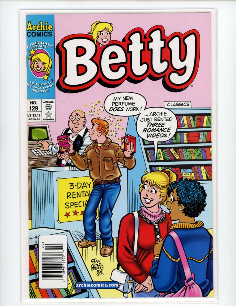 Archie Betty #129 2003 Magazine Comic Book VG - B18-111 Image 1